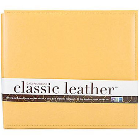 We-R-Memory Keepers Classic 12 x 12in Album, Buttercup