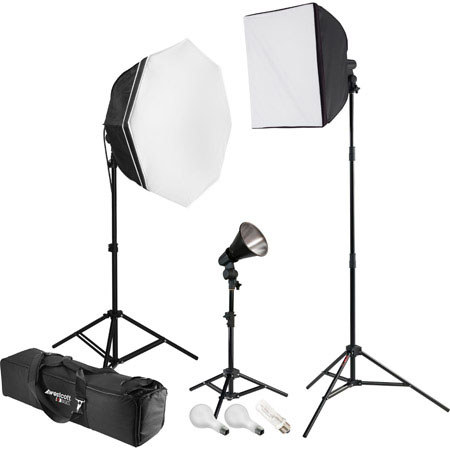 Westcott uLite 3-Light 1100-watt Tungsten Kit