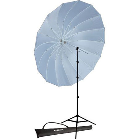 Westcott 7ft Soft Slv Parabolic Umbrella Speedlite Kit