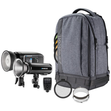 Westcott FJ400/200 2-Light Portable Portrait Flash Kit w/FJ-X3m Wireless Trigger