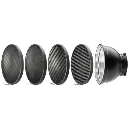 Westcott 55-Degree Wide Umbrella Reflector with Honeycomb Grids, Bowens-Mount