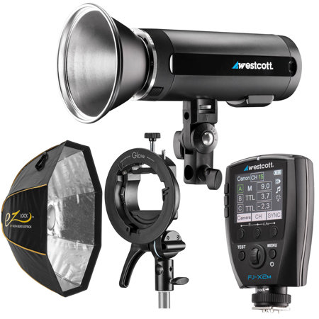 Westcott FJ200 200Ws Strobe W/Westcott Flash Trigger/Glow Mnt Bracket