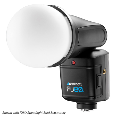 Westcott Diffusion Dome for FJ200 and FJ80 (Includes FJ80 Magnetic Mounting Ring)