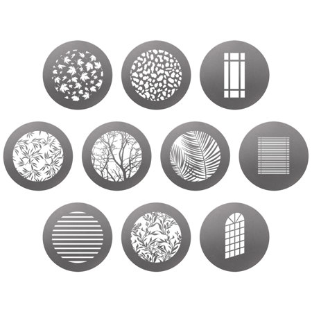 Westcott Environmental Gobo Pack for Optical Spot by Lindsay Adler, 10-Pack