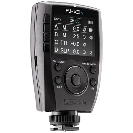Westcott FJ-X3s 2.4GHz TTL Wireless Flash Trigger for Sony Cameras, Black
