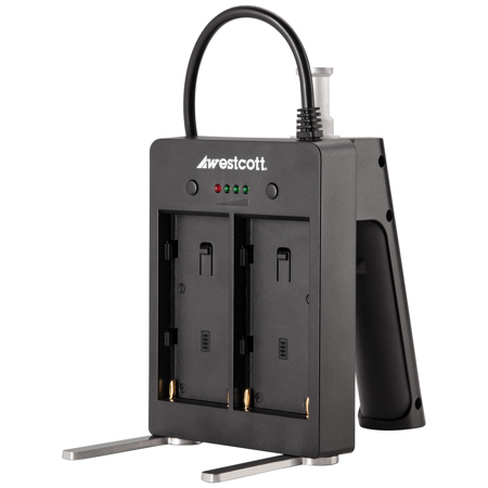 Westcott Battery Grip with NP-F Adapter for L60-B Bi-Color COB LED Light