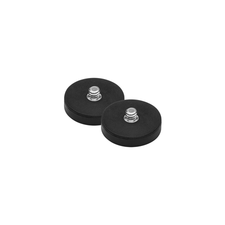 Westcott 1.2" MagThread Magnetic Mount, Small, 2-Pack
