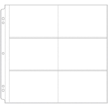 We-R-Memory Keepers Page Protectors 6 Up 4x6" Photo Sleeves (10 Pack)