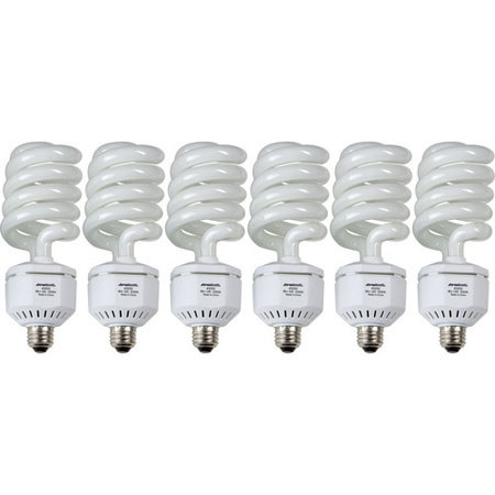 Westcott 50W/110V Daylight Fluorescent Lamps, Pack of 6