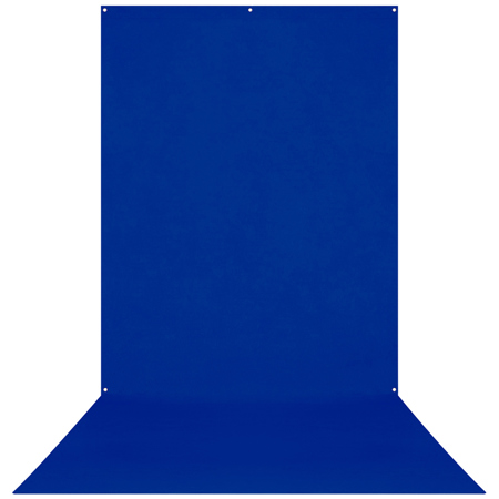 Westcott Wrinkle-Resistant Backdrop, Royal Blue/Chroma-Key Blue 5 x 7'