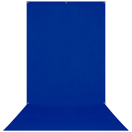 Westcott Wrinkle-Resistant Backdrop, Royal Blue/Chroma-Key Blue 5 x 12'