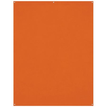 Westcott 5x7' X-Drop Wrinkle-Resistant Backdrop, Tiger Orange