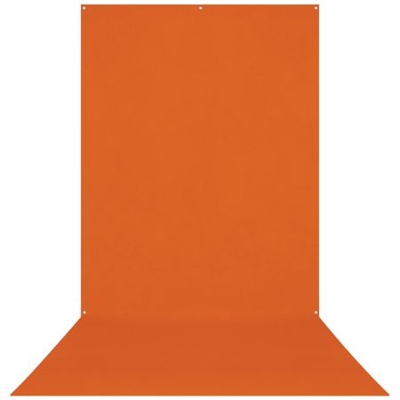 Westcott 5x12' X-Drop Wrinkle-Resistant Backdrop, Tiger Orange