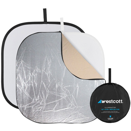 Westcott 42" Illuminator Collapsible 6-in-1 Reflector Kit