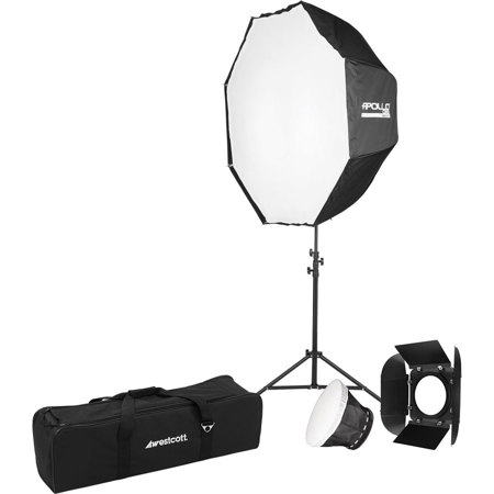 Westcott Solix Bi-Color 1-Light Kit, Includes 43" Apollo Orb Octabox and Stand