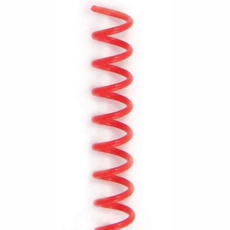 We-R-Memory Keepers 1 inch Spiral Binding, Red Licorice