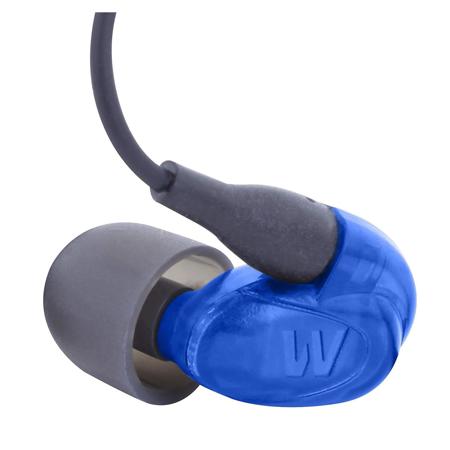Westone UM1 Single Driver Noise-Isolating In-Ear Earphones, Blue