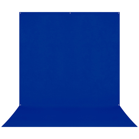 Westcott Wrinkle-Resistant Backdrop, Royal Blue/Chroma-Key Blue 8 x 13'