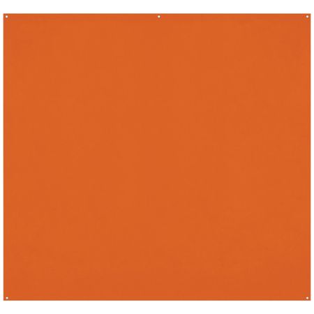 Westcott 8x8' X-Drop Pro Wrinkle-Resistant Backdrop, Tiger Orange
