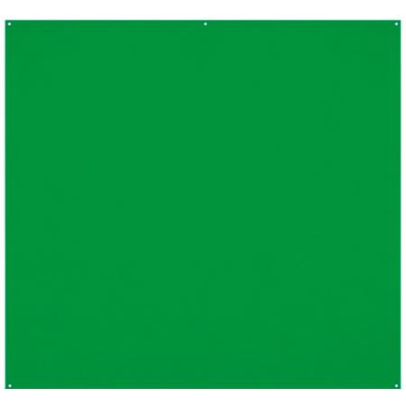 Westcott 8x8' X-Drop Pro Wrinkle-Resistant Backdrop, Chroma-Key Green Screen