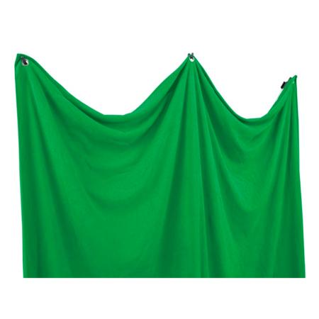Westcott 8x8' X-Drop Pro Wrinkle-Resistant Backdrop, Chroma-Key Green Screen