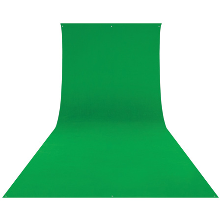 Westcott 9x20' Wrinkle-Resistant Backdrop, Chroma-Key Green