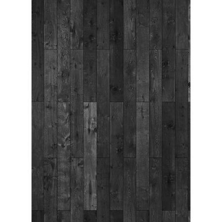 Westcott X-Drop Matte Vinyl Backdrop, Slate Western Wood Planks, 5x7'