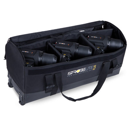 Westcott Deluxe Carry Case with Wheels, Black
