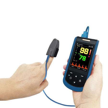 Handheld Pulse Oximeter for Clinical & Family Use
