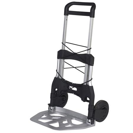 Wesco Mega Mover, Handheld Aluminum Folding Cart, Capacity of 550 Pounds