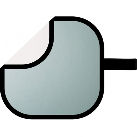 Westcott Illuminator Reflector Panel 14in Silver/White