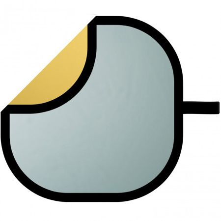 Westcott Illuminator Reflector Panel, 20in, Silver/Gold