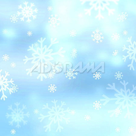 Westcott 5 x 6ft Snowflake, Muslin Background, 826