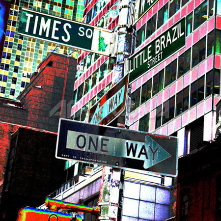 Westcott 5 x 6ft Times Square, Muslin Background, 805