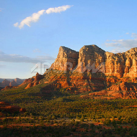 Westcott 6 x 8ft Mountain View, Muslin Background, 936