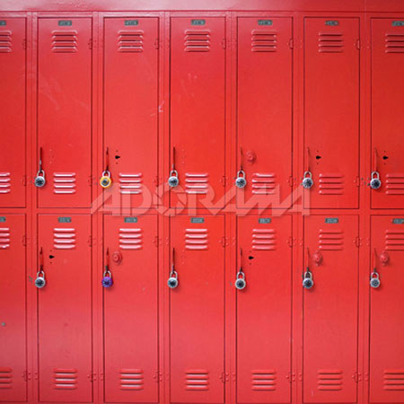 Westcott 6 x 8Ft Red Lockers, Muslin Background, 906