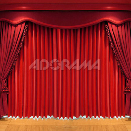 Westcott 6 x 8Ft Stage Curtain, Muslin Background, 912