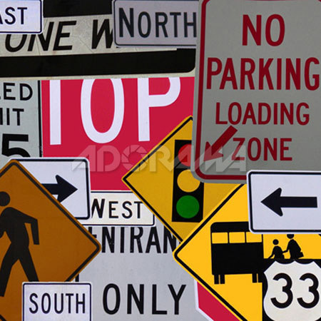 Westcott 6 x 8Ft Street Signs, Muslin Background, 904