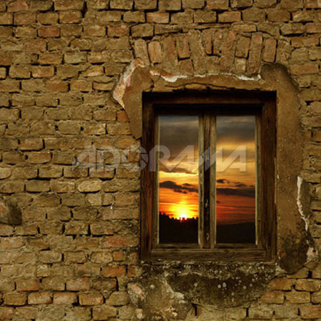 Westcott 6 x 8Ft Sunset Window, Muslin Background, 941