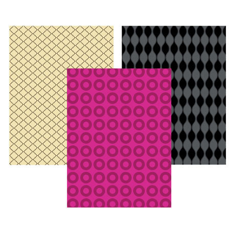 Westcott 3-Pack Modern Vintage Backdrop Bundle, Sienna Evanescent Foxy