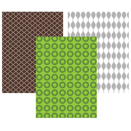 Westcott 3-Pack Modern Vintage Backdrop Bundle Calico Vogue Vibe