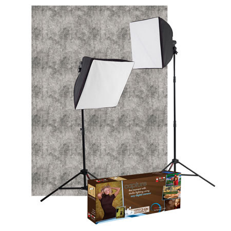 Westcott uLite 2-Light Kit with FREE Backdrop PLUS *Scenic Backdrop Rental (*Coupon)