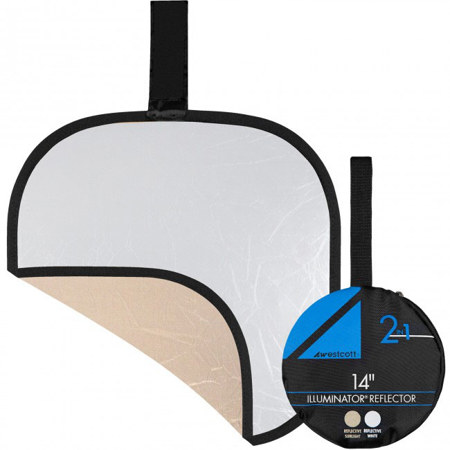 Westcott Illuminator 14" Square Reflector, Sunlight/White