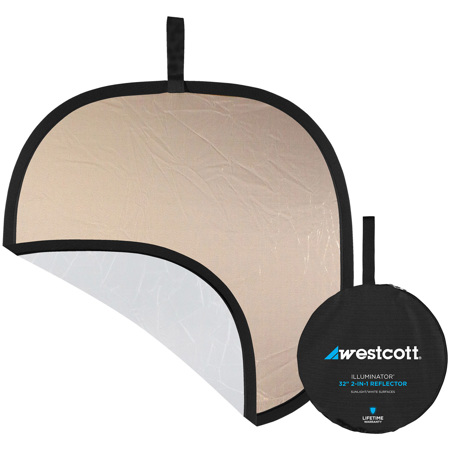 Westcott 32" Illuminator Collapsible 2-in-1 Sunlight/White Bounce Reflector