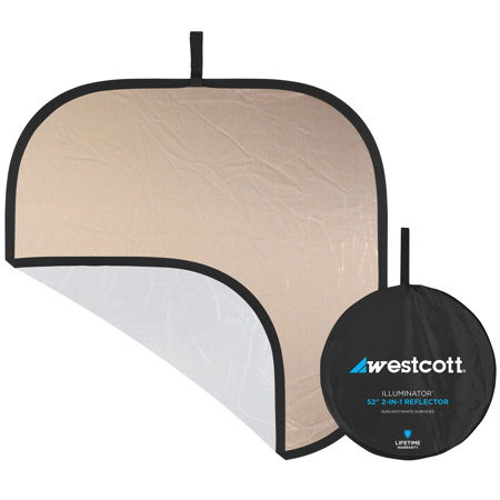Westcott 52" Illuminator Collapsible 2-in-1 Sunlight/White Bounce Reflector