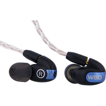 Westone W80 Universal-Fit Earphones, Eight Balanced Armature Drivers