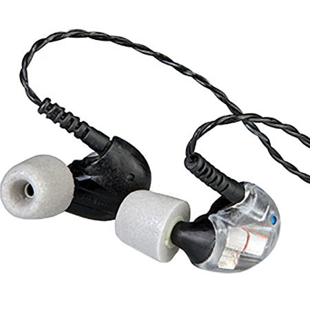 Westone UM3x 3-Way Monitor Headphone, Clear/Black