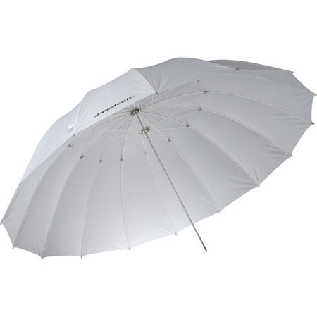 Westcott 7' White Diffusion Parabolic Umbrella 4632