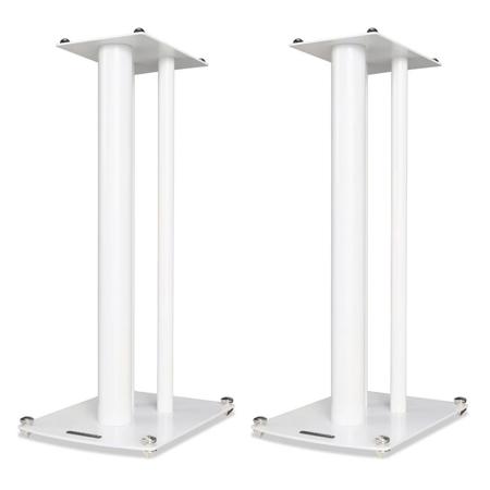 Wharfdale ST-3 24" Tall Speaker Stands, Pair, White