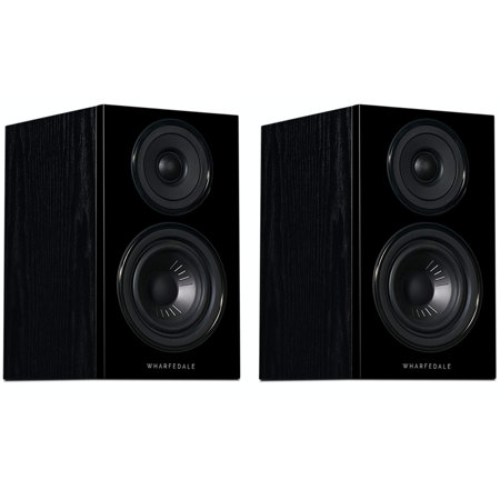 Wharfedale Diamond 12.0 4" 2-Way Bookshelf Speaker, Pair, Black